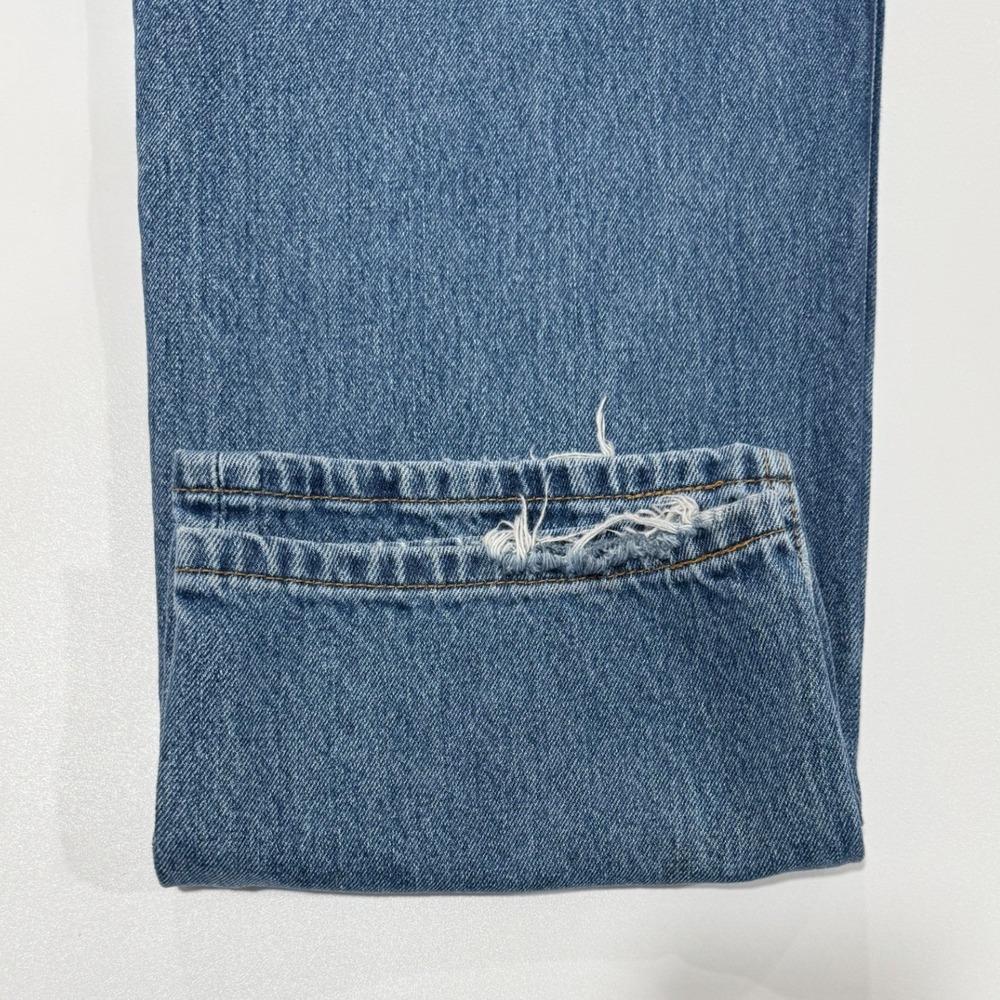 Levis 550 Relaxed Fit Tapered Leg Mens Jeans 38x32 Medium Wash Blue M136 - Picture 6 of 10